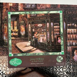 La Petite Galerie 500 piece Jigsaw Puzzle w Soft Touch Velvet Backing by Ceaco